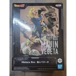 Dragon Ball Z History Box Majin Vegeta Banpresto Figure New Sealed‎
